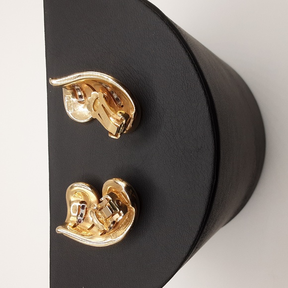 Vintage Marcel Boucher Swirl Clip On Earrings - Excellent Used Condition - Picture 5 of 13